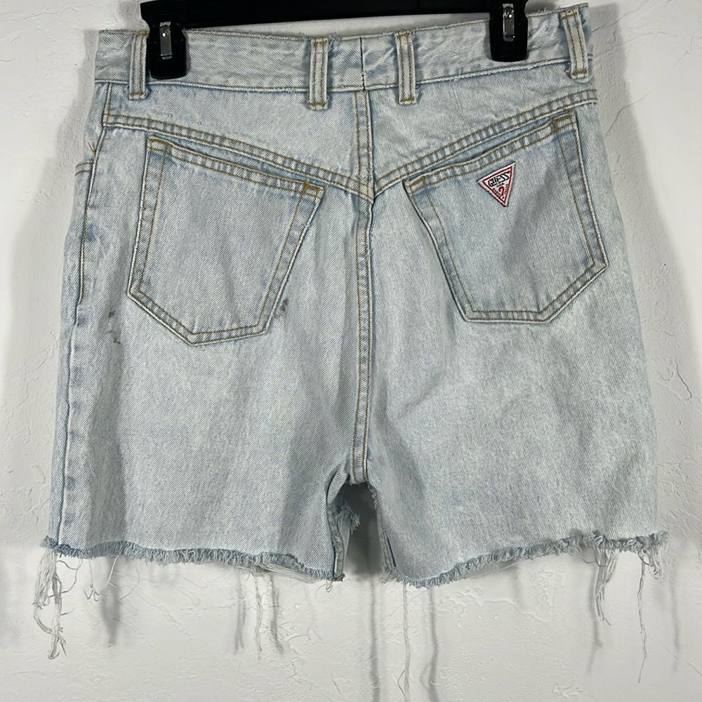 🔥True Vintage 80’s 90’s  GUESS by Georges Marciano Jean‎ Cut-Off Shorts Size 32